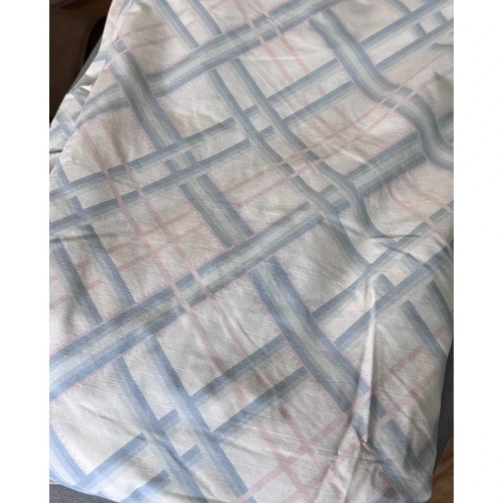 VTG Mario Buatta Queen Sheet Set 1 Pillowcase Diantha USA Made 1989 Cottage Core